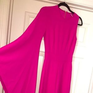 Fuchsia Pants Romper